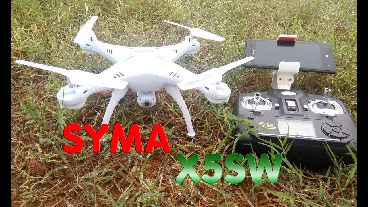 [Распаковка - ТЕСТ] Сыма X5SW-1 в формате RTF RC Quadcopter, камера WIFI FPV