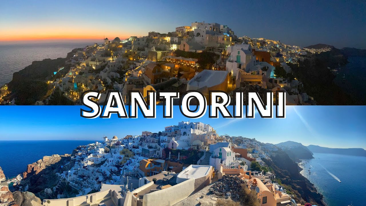 Cómo es Santorini Grecia | Qué hacer, costos, donde quedarse y ver el atardecer, ir desde el puerto