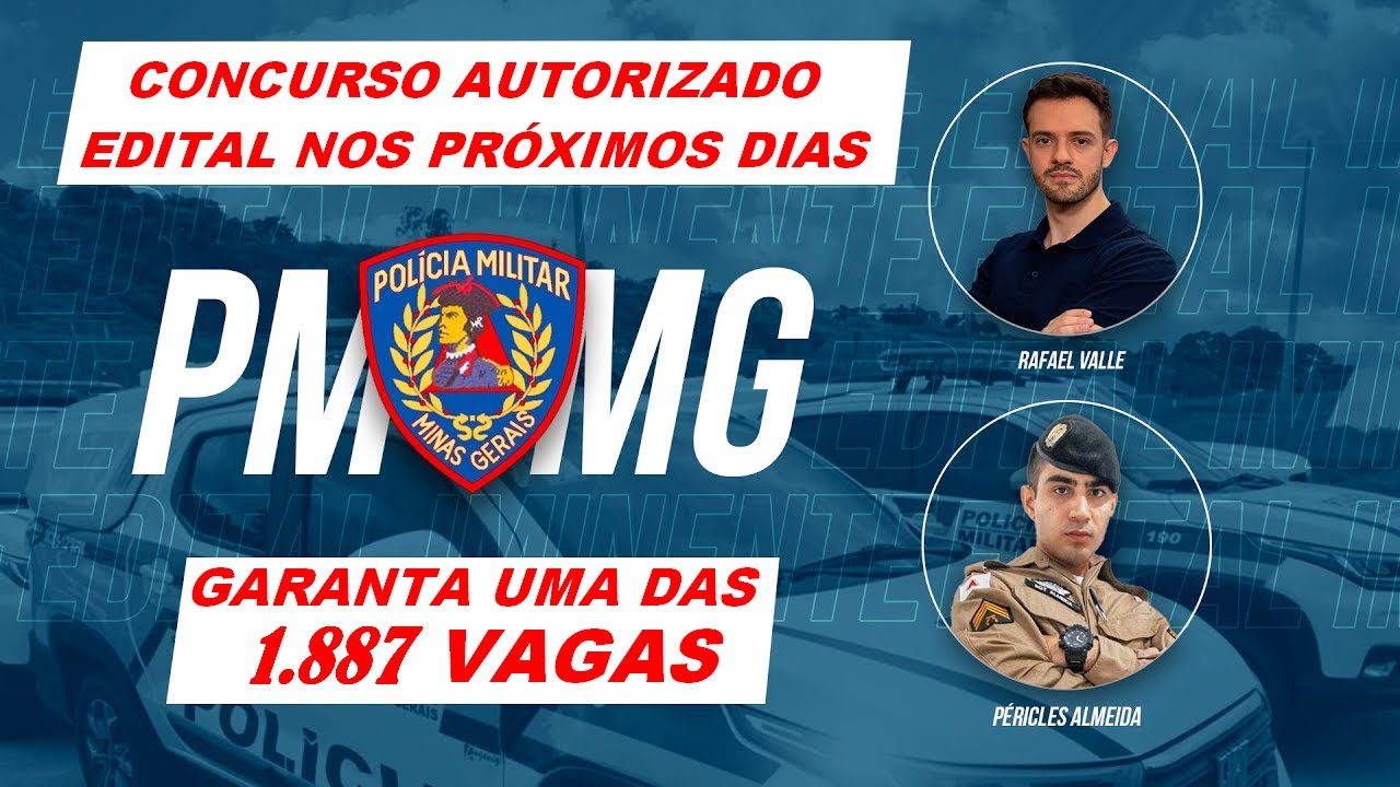 Concurso PMMG 2021: Edital Iminente