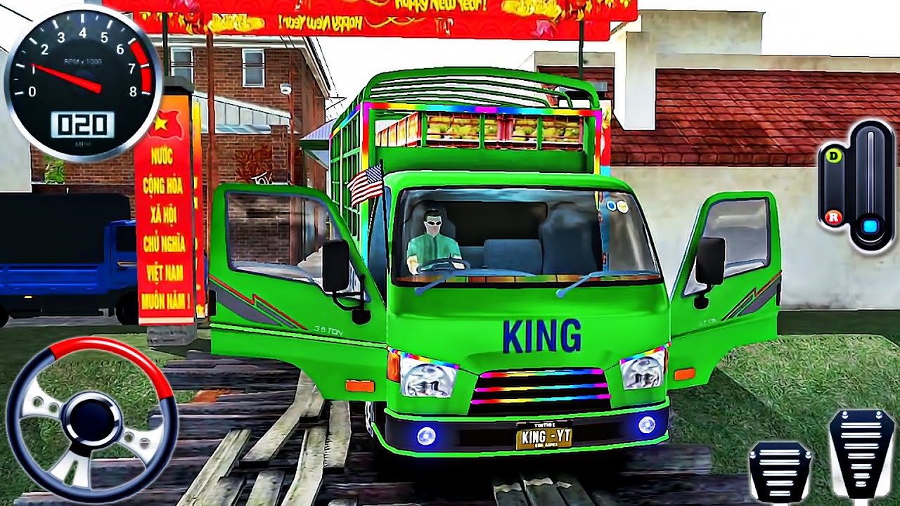 Minitruck Simulator Vietnam 2025 - Realistic Mini Cargo Truck Driving in India - Android GamePlay #6