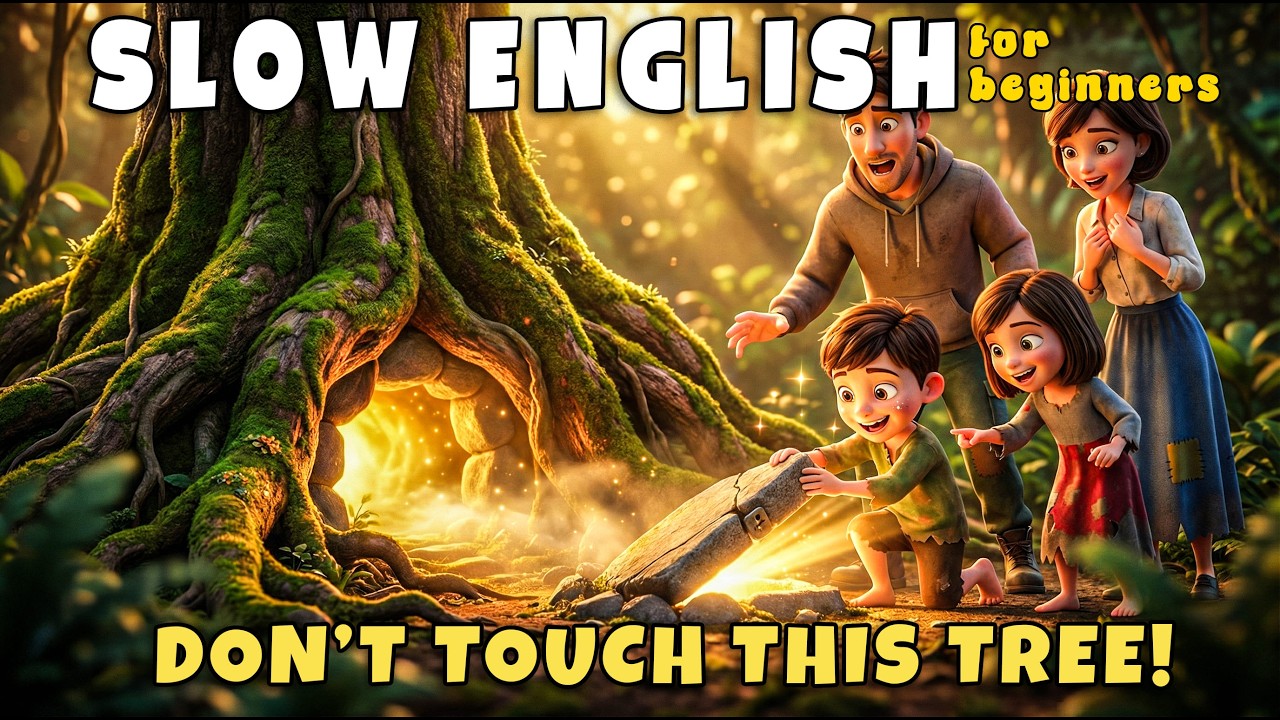 The Mystery Tree in the Jungle… | English Listening for Beginners A1-A2 | English for Beginners