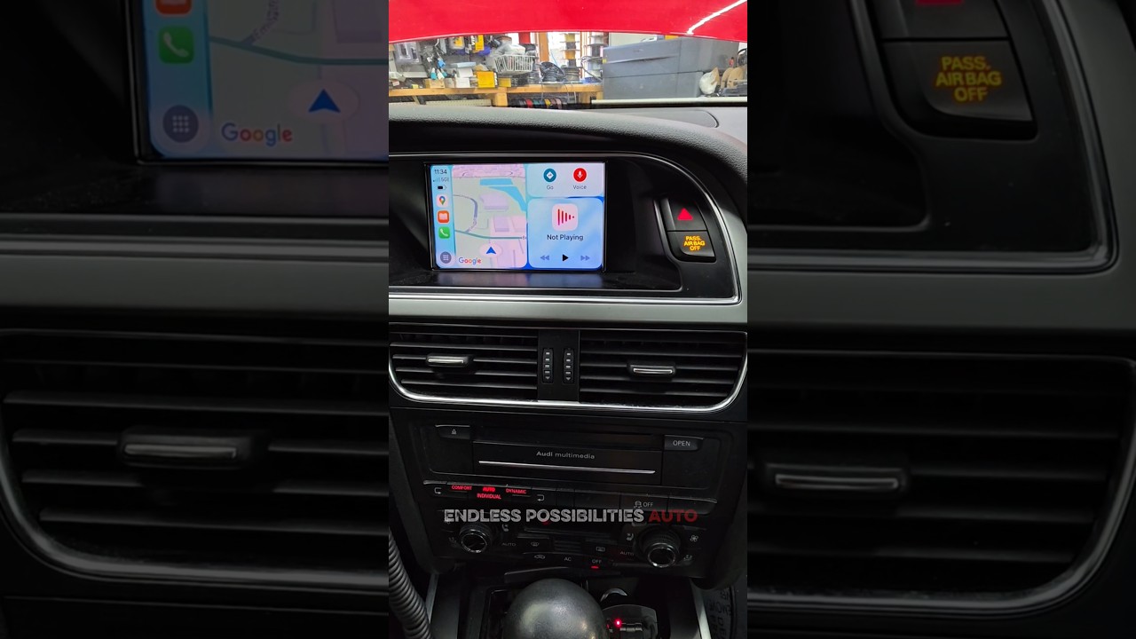 Интеграция Audi Apple CarPlay и Android Auto! Доступно для всех моделей. 