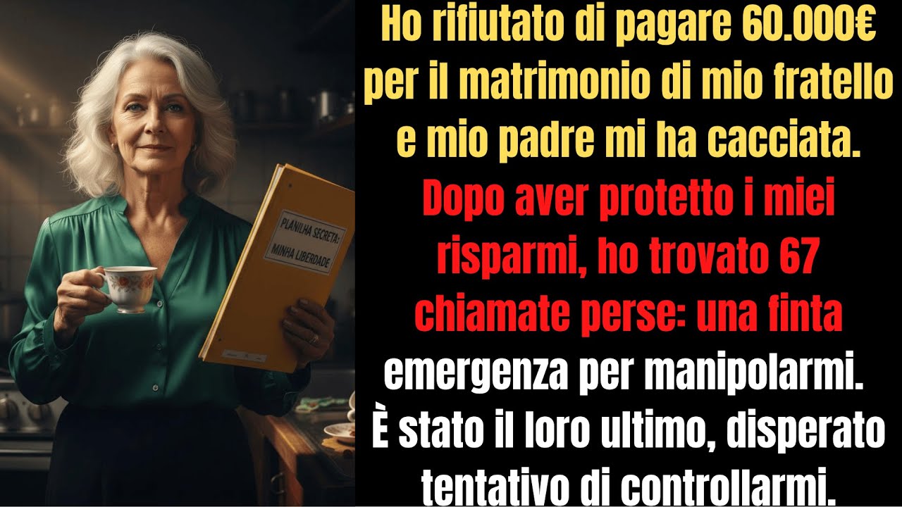 PAPÀ VUOLE 60.000€ PER LE NOZZE DI MIO FRATELLO? SCORDATELO! 🚫