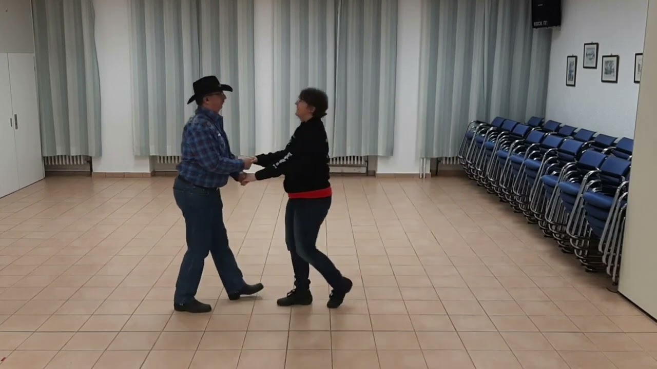 Eighteen Wheels Paartanz Partner Dance Line Dance Lernvideo Teach & Dance Line Dance Biene Teil 1