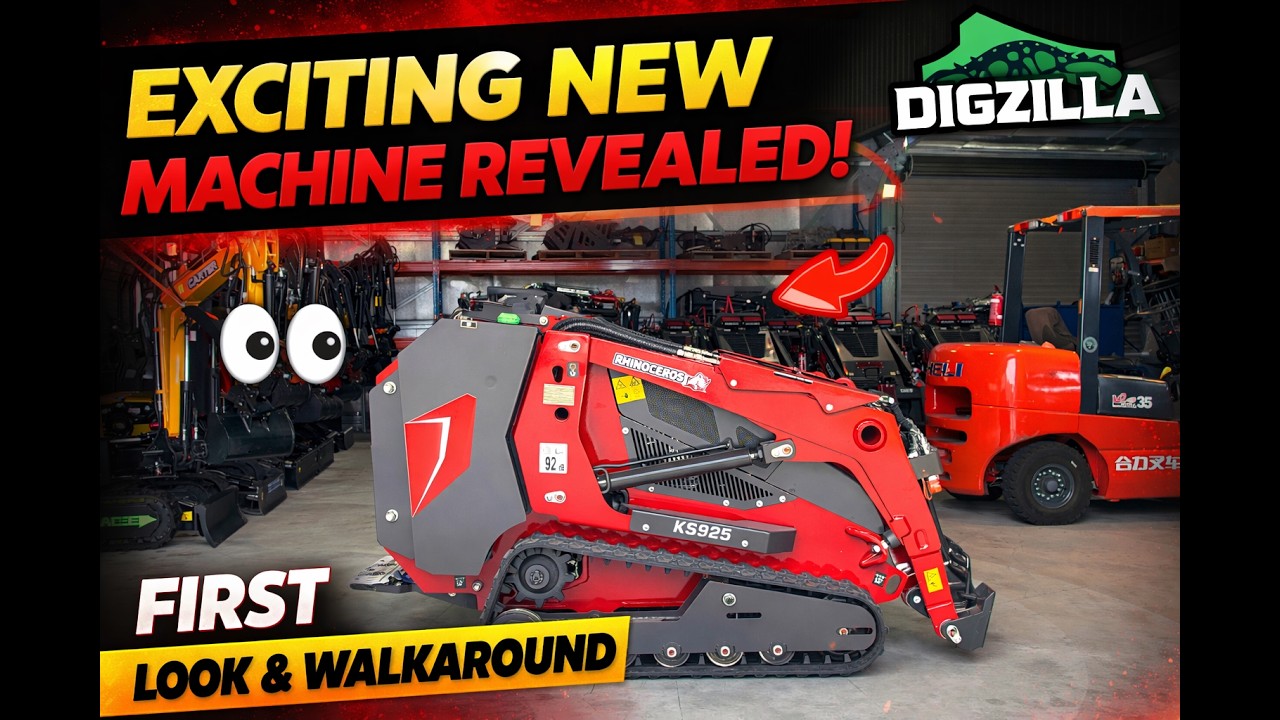Exciting New Machine Revealed at Digzilla! | First Look & Walkaround
