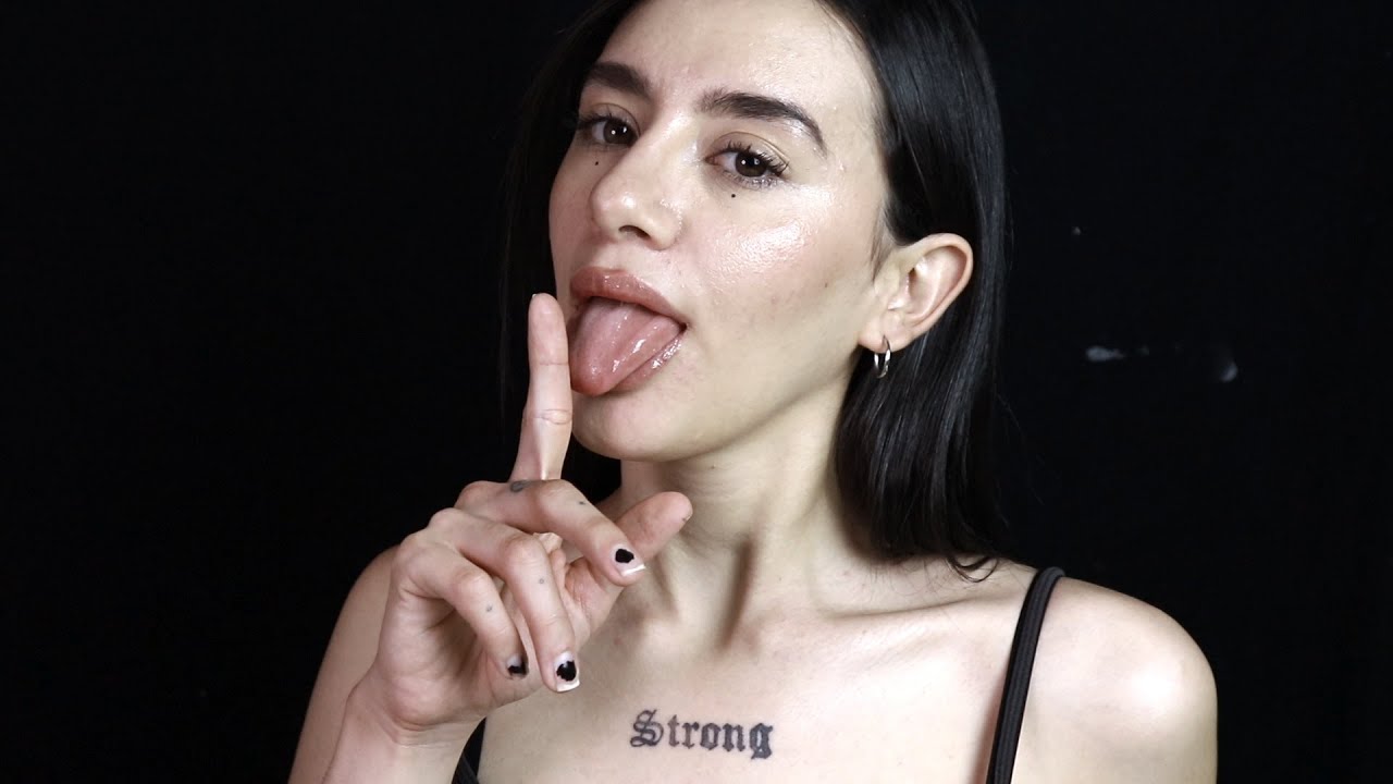 ASMR  ESPAÑOL - SPIT PAINTING
