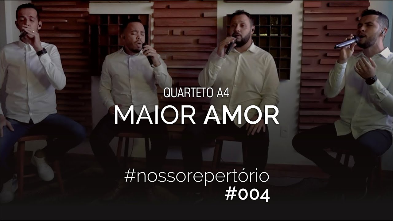 Maior Amor - Quarteto Aquattro (COVER - Live Session) - A4