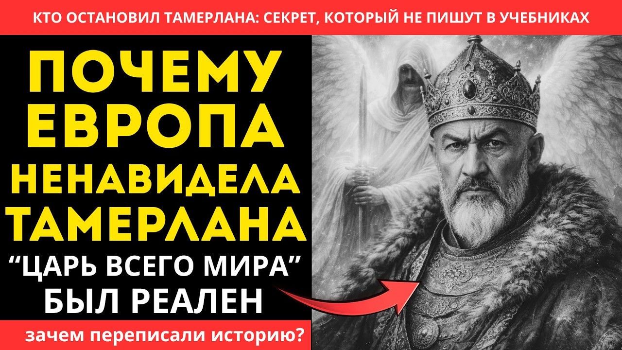 ПОЧЕМУ ВЕСЬ МИР БОЯЛСЯ ТАМЕРЛАНА БОЛЬШЕ ЧЕМ ВОЙНЫ!!!