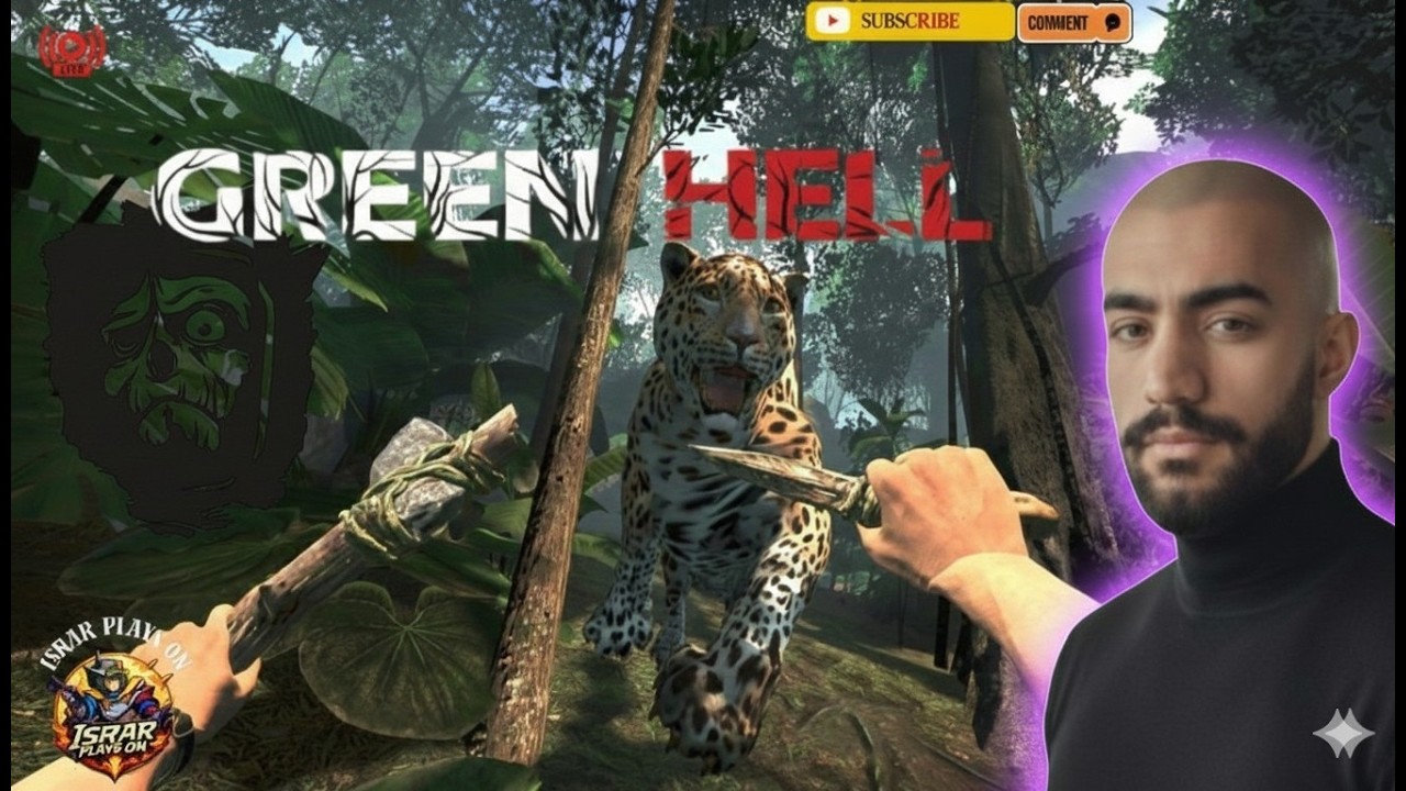 LIVE 🔴 Green Hell Survival – Can I Stay Alive? | Israr Plays On