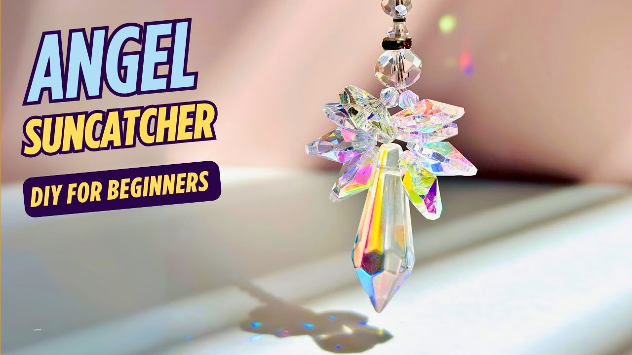 Easy Angel Suncatcher Tutorial for Beginners ✨
