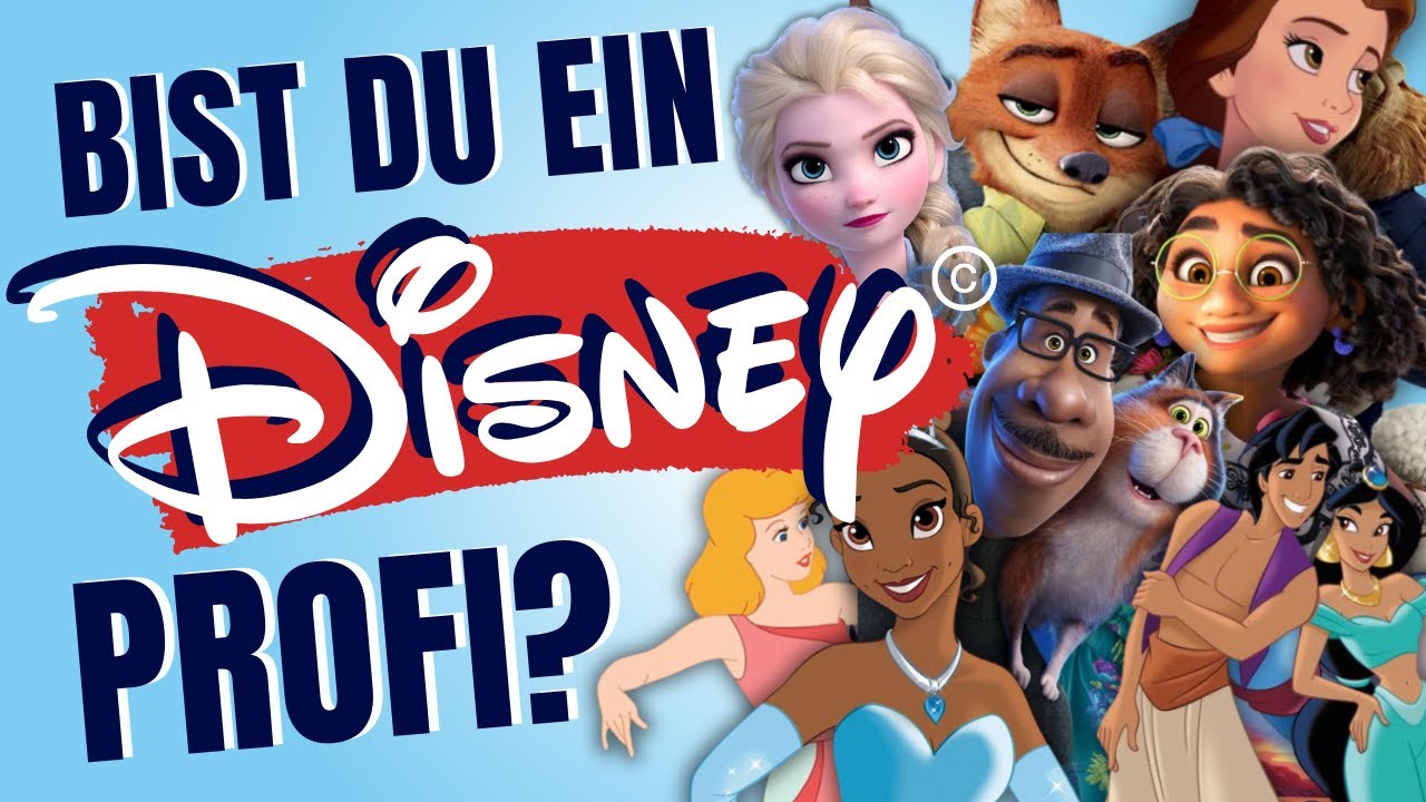 Das GROSSE DISNEY RATESPIEL! Kannst du alle 30 Fragen zu Disney beantworten? [Update 2023]