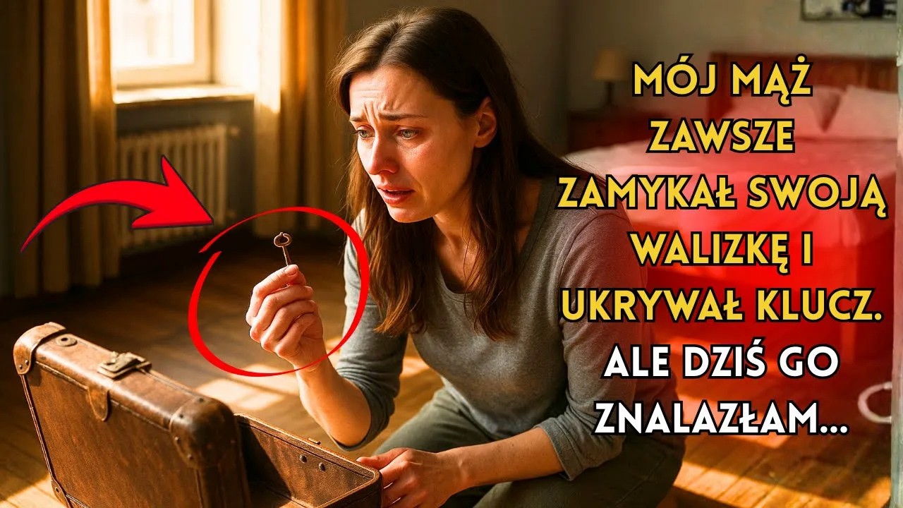 Mój mąż zawsze zamykał swoją walizkę i ukrywał klucz. Ale dziś go znalazłam…