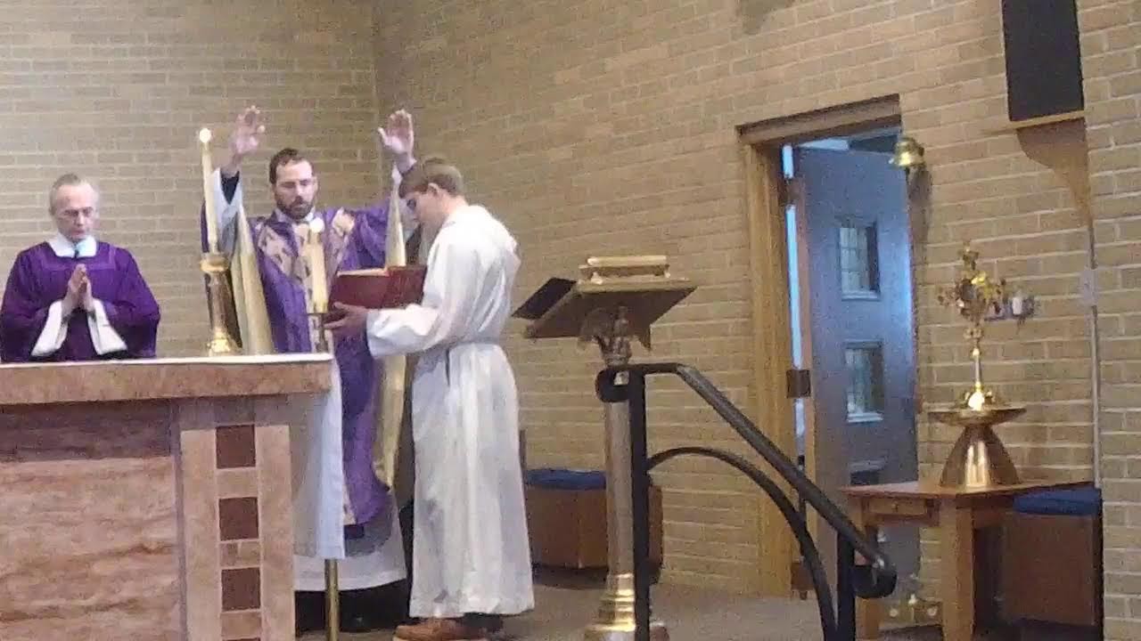 1st Sunday in Lent St. Mary’s  Mora