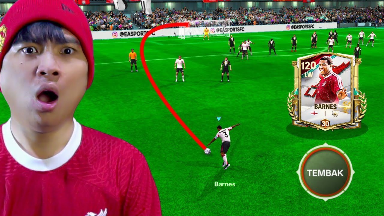 Barnes MAX OVR++ Ngak masuk akal wak!! di FC Mobile