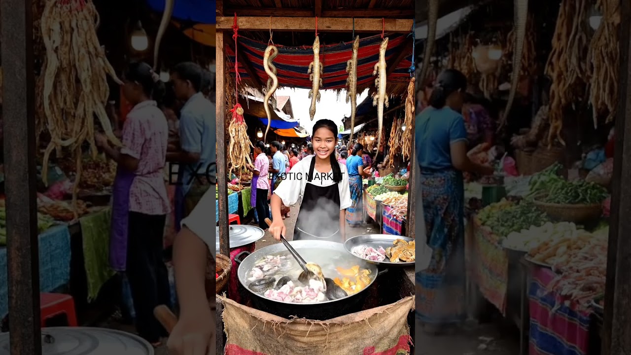 Authentic Market Food Experience@abuexotic-ai