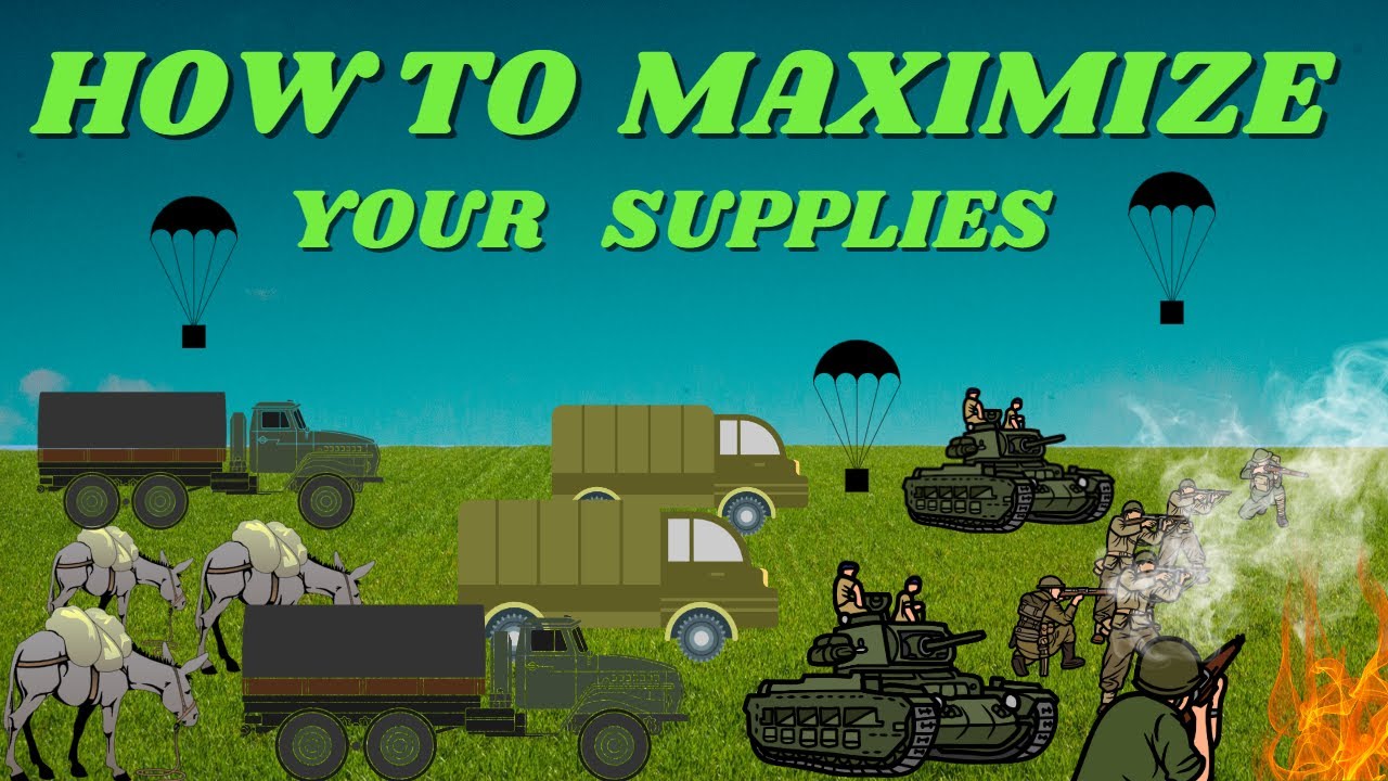 How to Maximize Your Supplies | HOI4 Guide