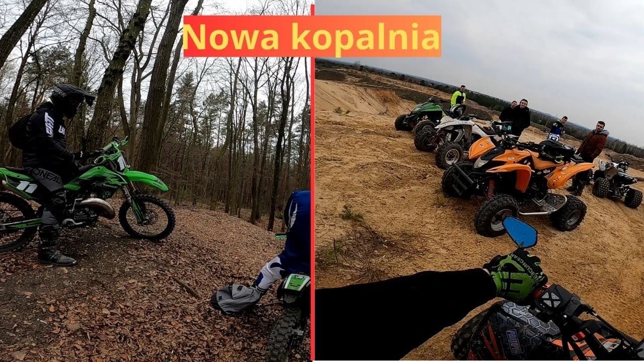 Nowe podjazdy swapem yfz790 | KX125 swieży narybek