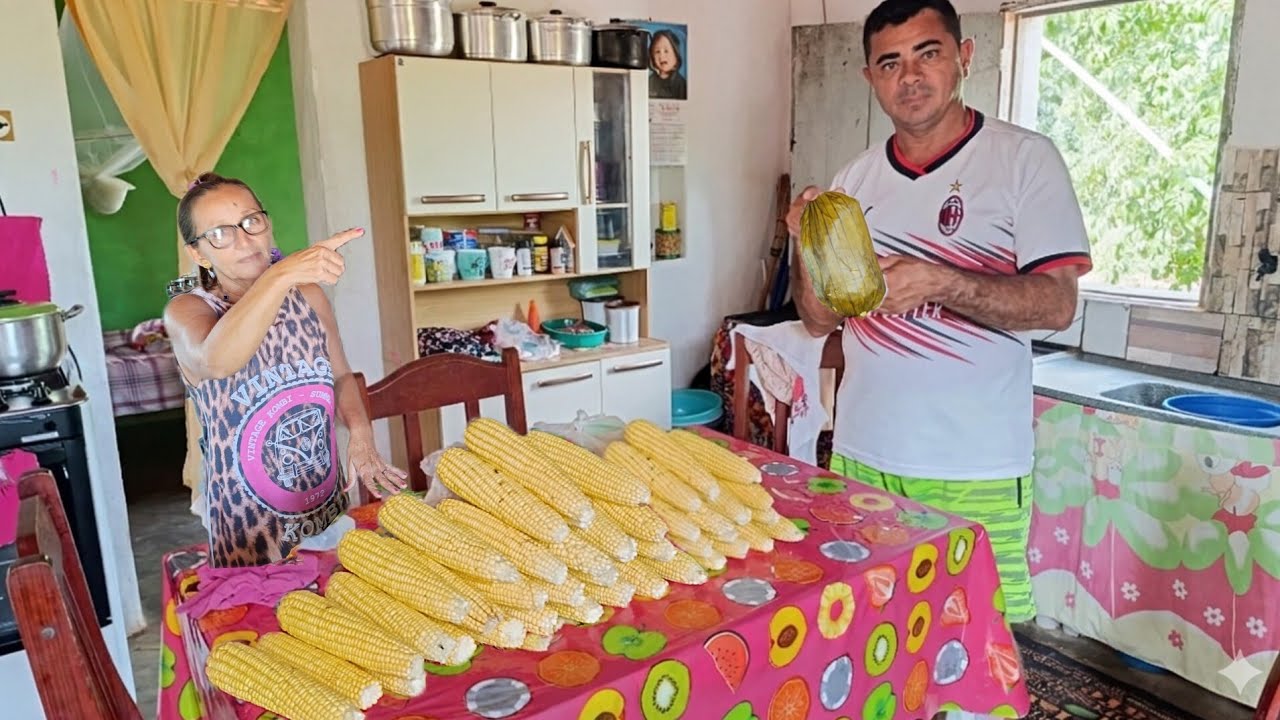 FAZENDO POMONHAS NA PALHA DA BANANEIRA SERÁ QUE DEU CERTO?