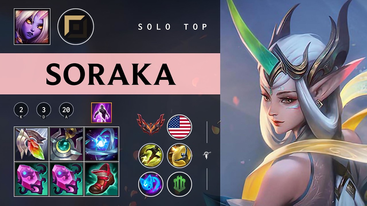 Soraka Top vs Vladimir - NA Grandmaster Patch 26.03