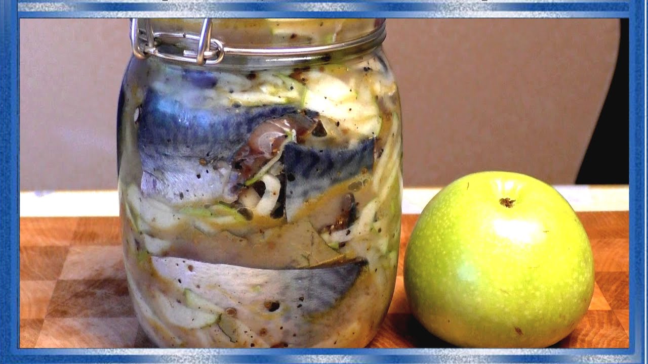 Скумбрия малосольная с яблоком и луком, это нужно попробовать, очень вкусный рецепт. #9