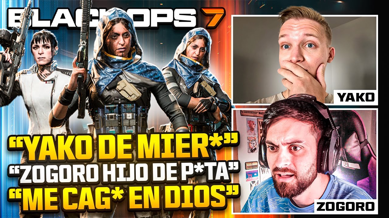 Nos INSULTAN por JUGAR a BLACK OPS 7 🎯😯​