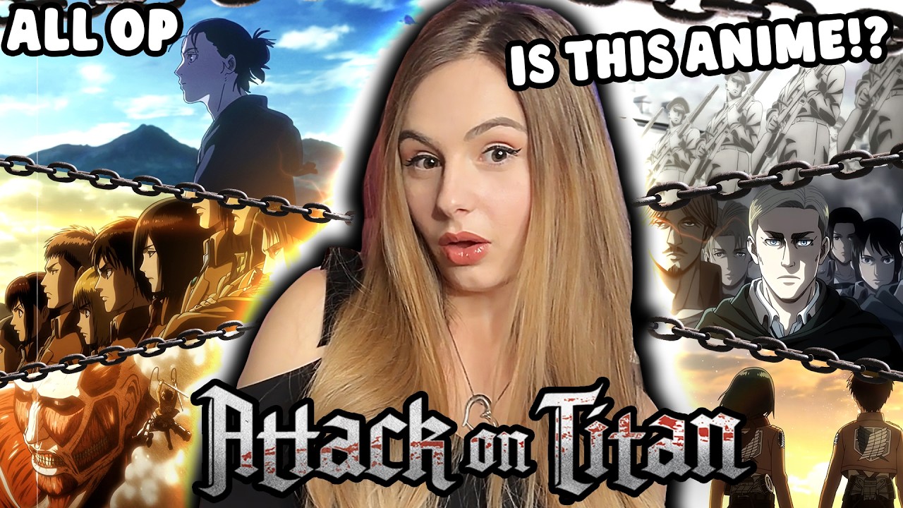 NON-ANIME FAN REACTS to ALL of ATTACK ON TITAN Openings (1-8) | Anime Opening Reaction