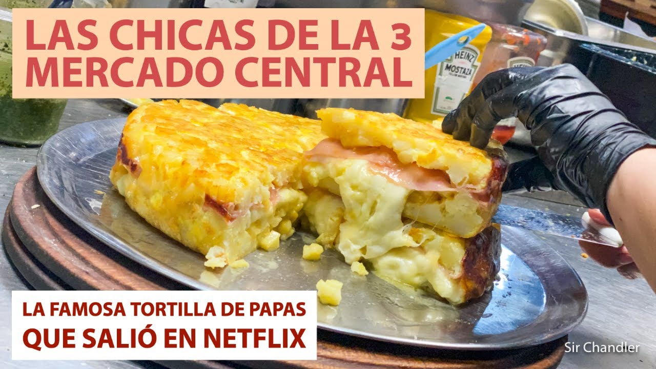 La famosa tortilla de papas del Mercado Central de Buenos Aires - Las chicas de la 3