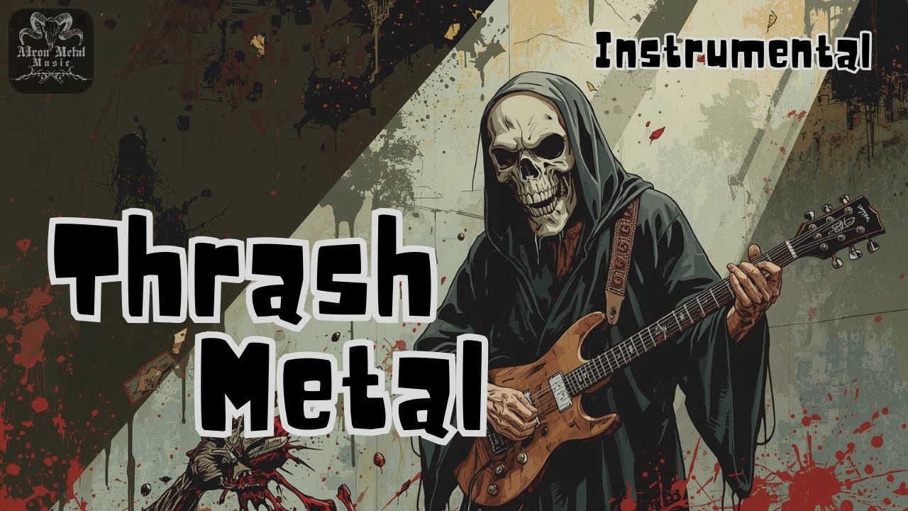 High Speed 80s 𝗧𝗵𝗿𝗮𝘀𝗵 𝗠𝗲𝘁𝗮𝗹 Instrumental Packed With Razor Sharp Riffs And Relentless Momentum