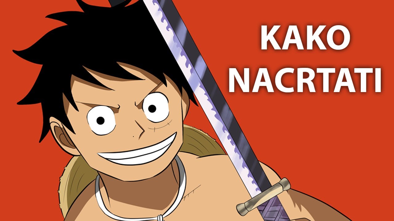 KAKO NACRTATI BILO KOG ANIME LIKA
