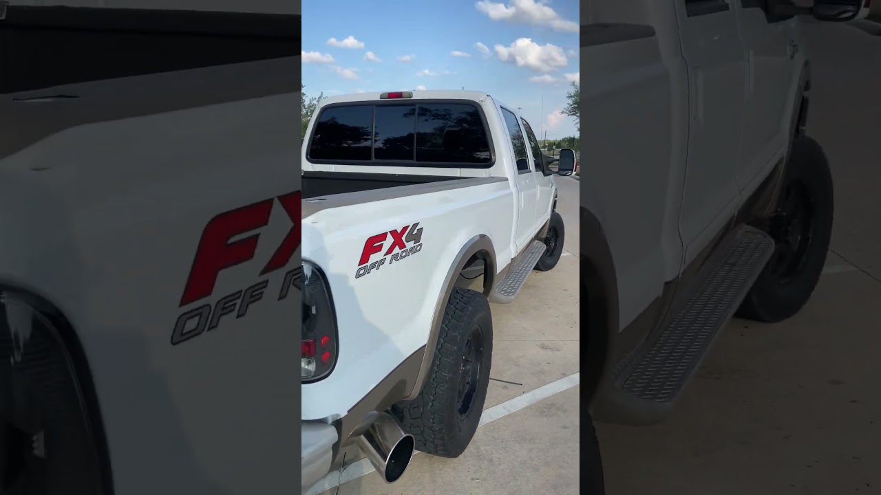 2007 Ford F250 Straight pipe 6.0 Powerstroke