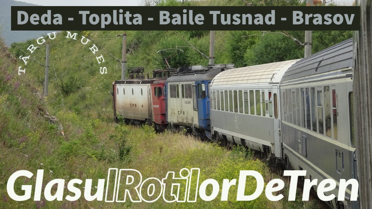 Călătorie cu trenul Târgu Mureș - Deda - Toplița - Gheorgheni - Miercurea Ciuc - Brașov