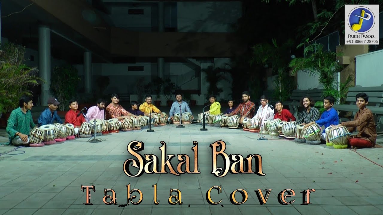 Sakal ban | Heeramandi | Group Tabla Cover |  Parth Pandya - 8866728706