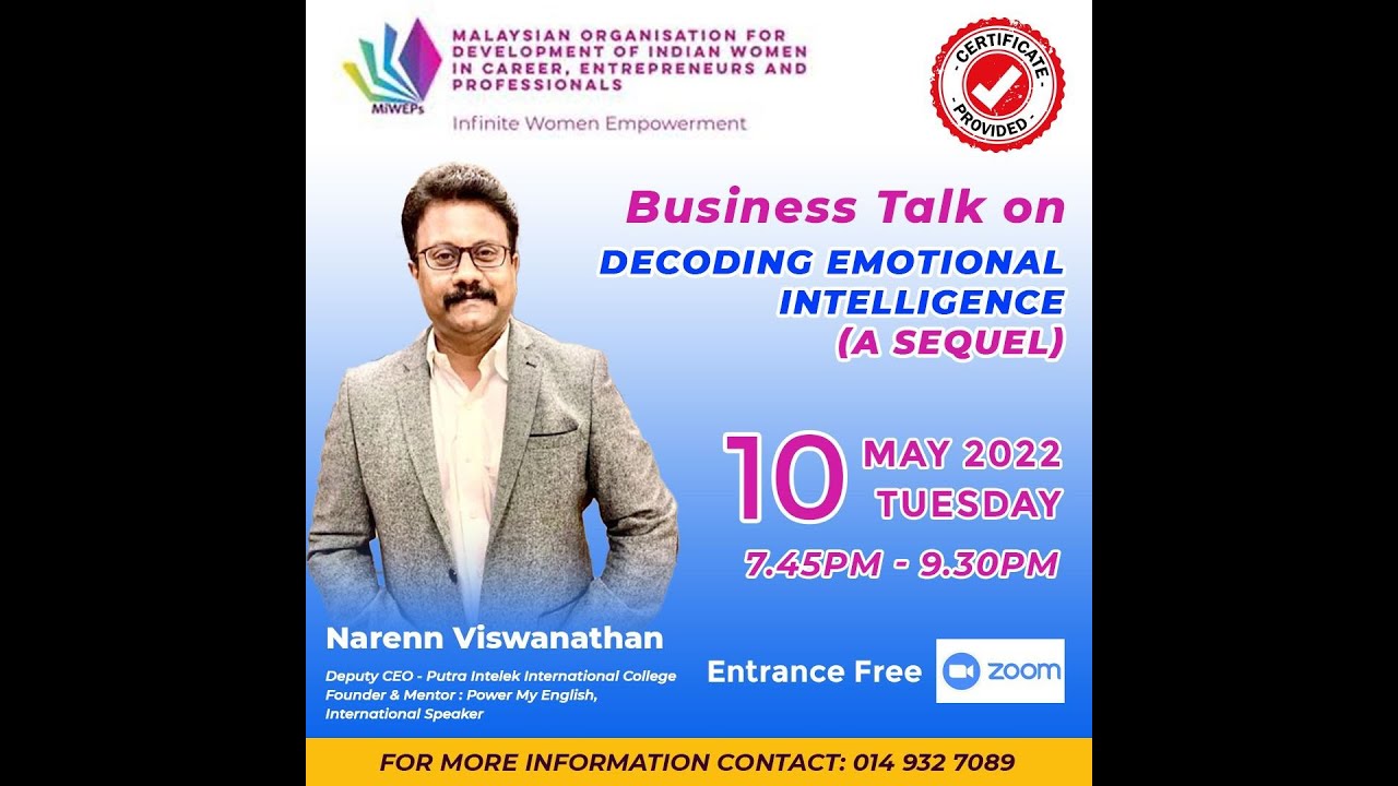 Decoding Emotional Intelligence (Tamil)