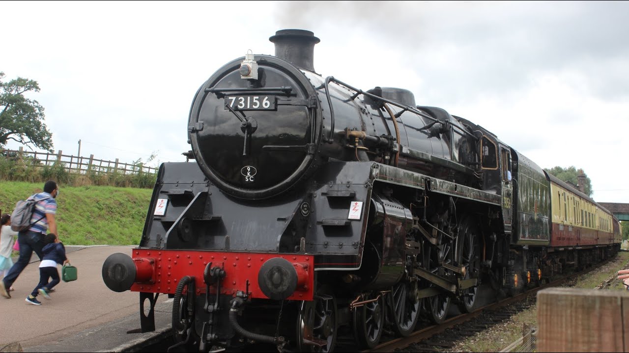 HD Great Central Railway, BR Standard Class 5 73156, Steam Weekend, 23rd August 2020