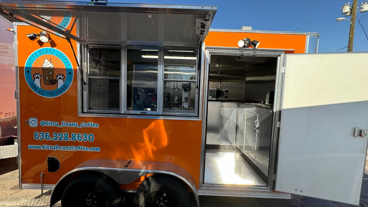 Coffee/Espresso Food trailer | 12ft. Espresso Foodtrailer | Mile High Foodtrucks | Zion Foodtrucks