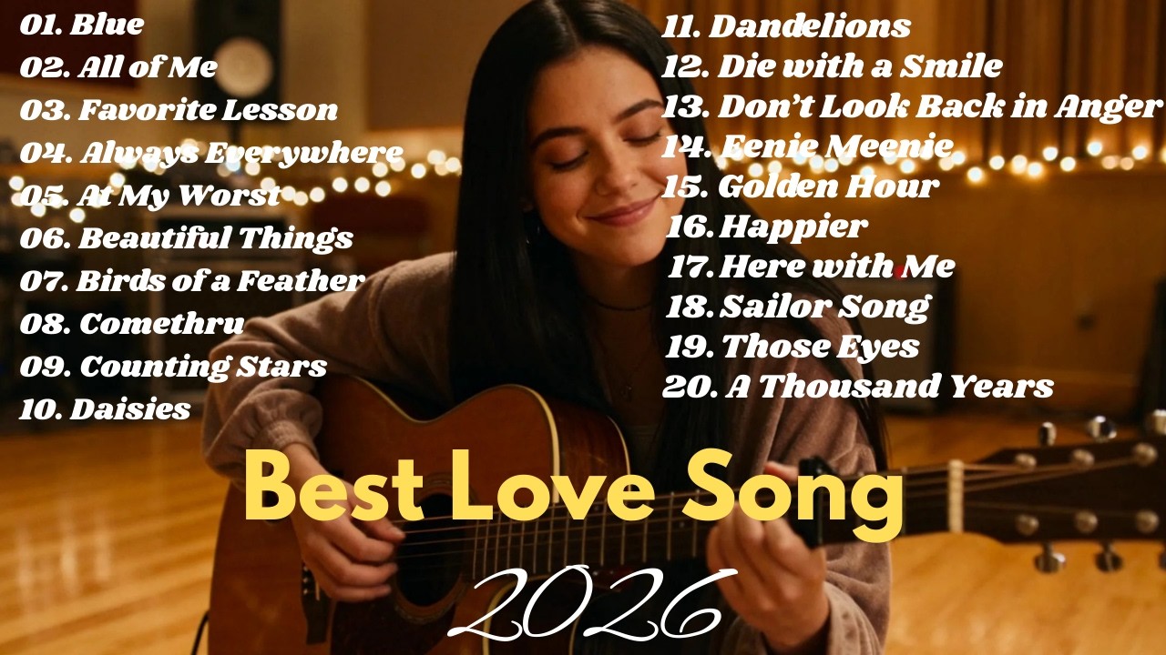 Best love Song 2026🎵🎧| New Acoustic Cover Playlist | Trending TikTok Song 2026