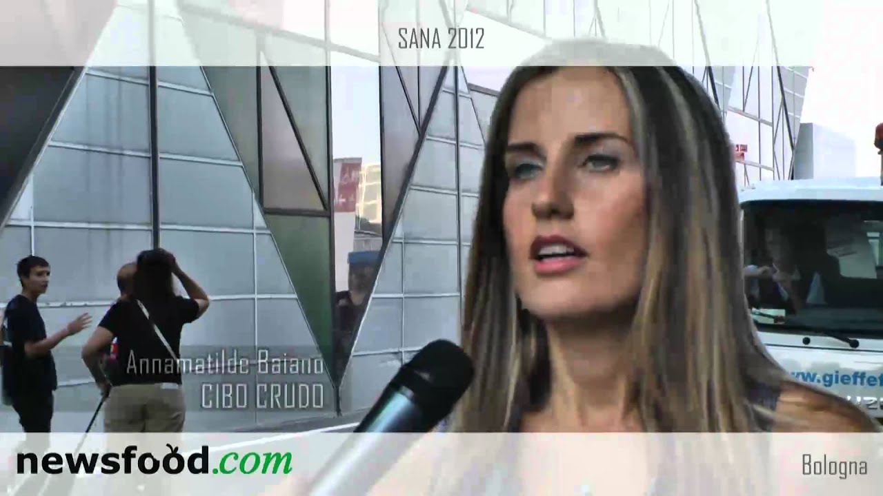 Annamatilde Baiano e Corrado Di Romano, CIBO CRUDO crudo biologico integrale, SANA 2012