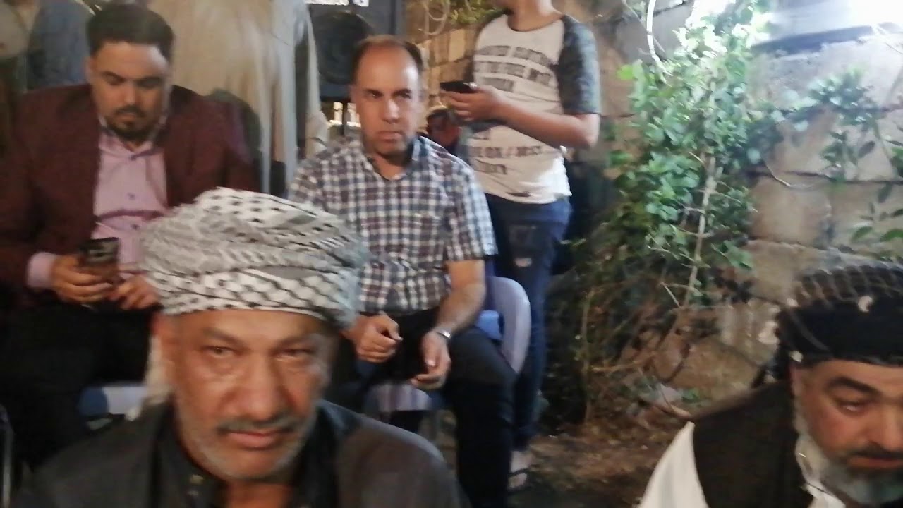 المداح عبد الله الزيدي تكية السادة المشاهدة الرفاعية القادرية