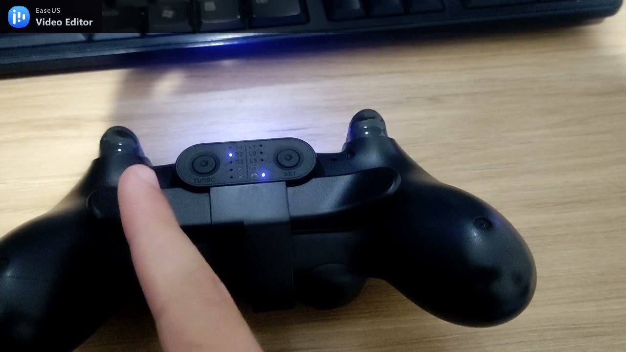 Padlles Ps4 configurações, FUNÇÃO TURBO-AUTO FIRE?