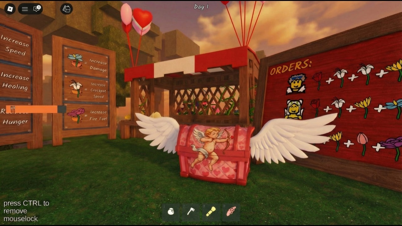 DUO 100 days in the new Valentines Update | 99 nights in the forest