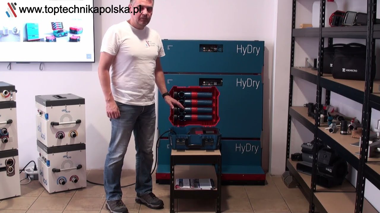 HyDryBox | Film instruktażowy | Sterowanie procesem osuszania przez sztuczną inteligencję