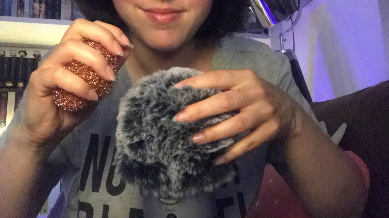 ASMR [MASSAGE/VISAGE/TETE/OREILLES] visuel + crinkle triggers