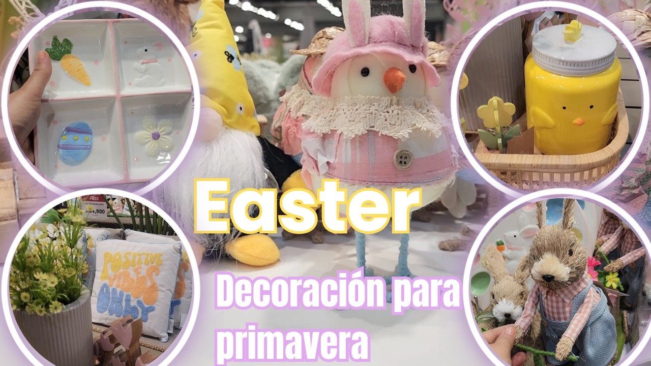 DECORACIÓN DE PRIMAVERA 2026/ IDEAS PARA TU HOGAR DECORACIÓN EASTER🥕/TIENDA ALISS