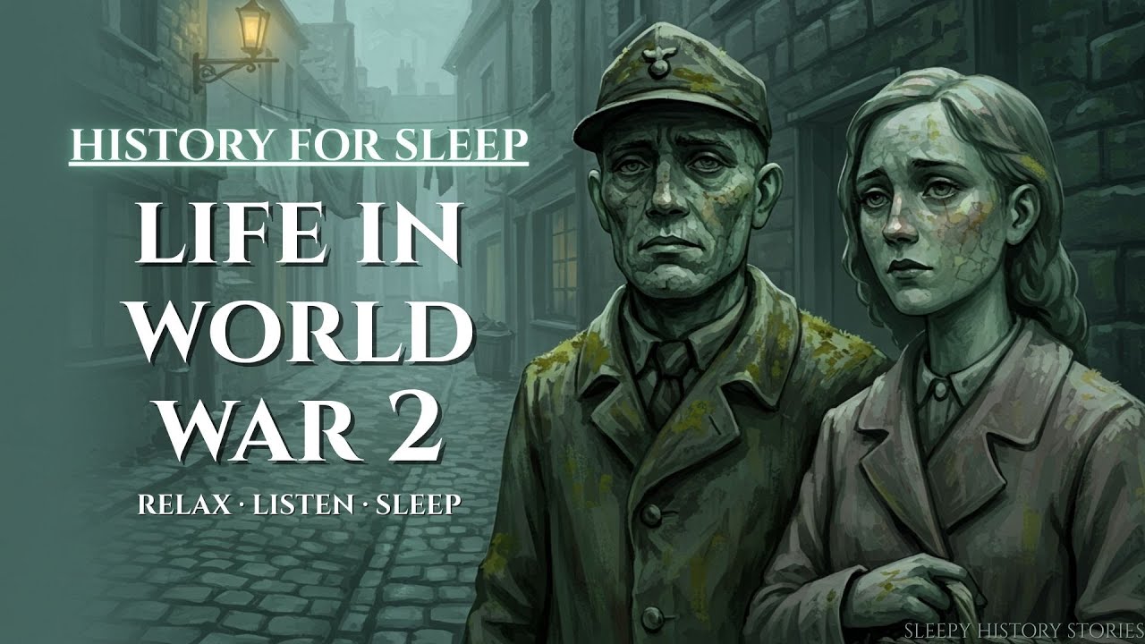 Daily Life in World War II | Sleepy History Stories (with Relaxing Music)