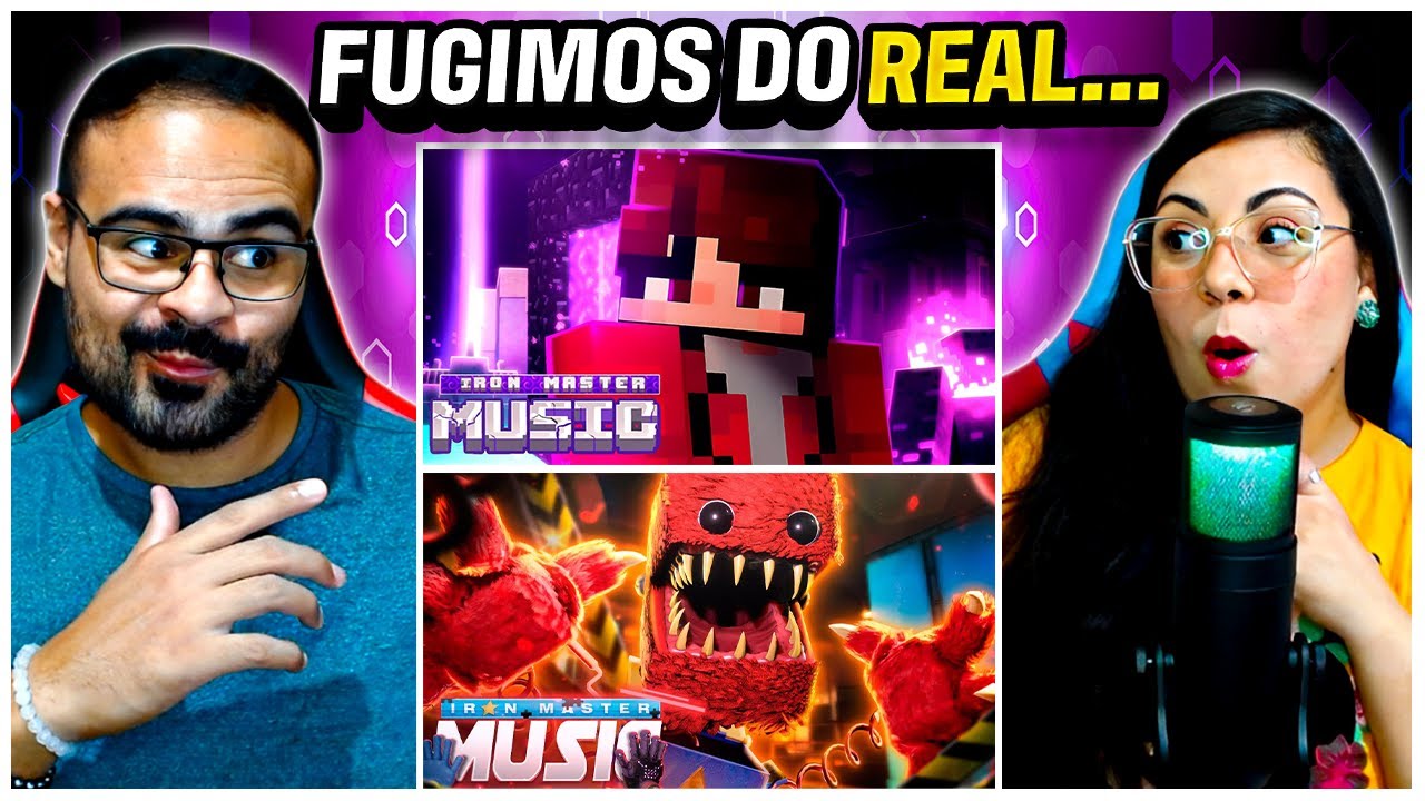 REACT Iron Master - Por Bloco | Minecraft - Quebra-Cabeça | Project: Playtime