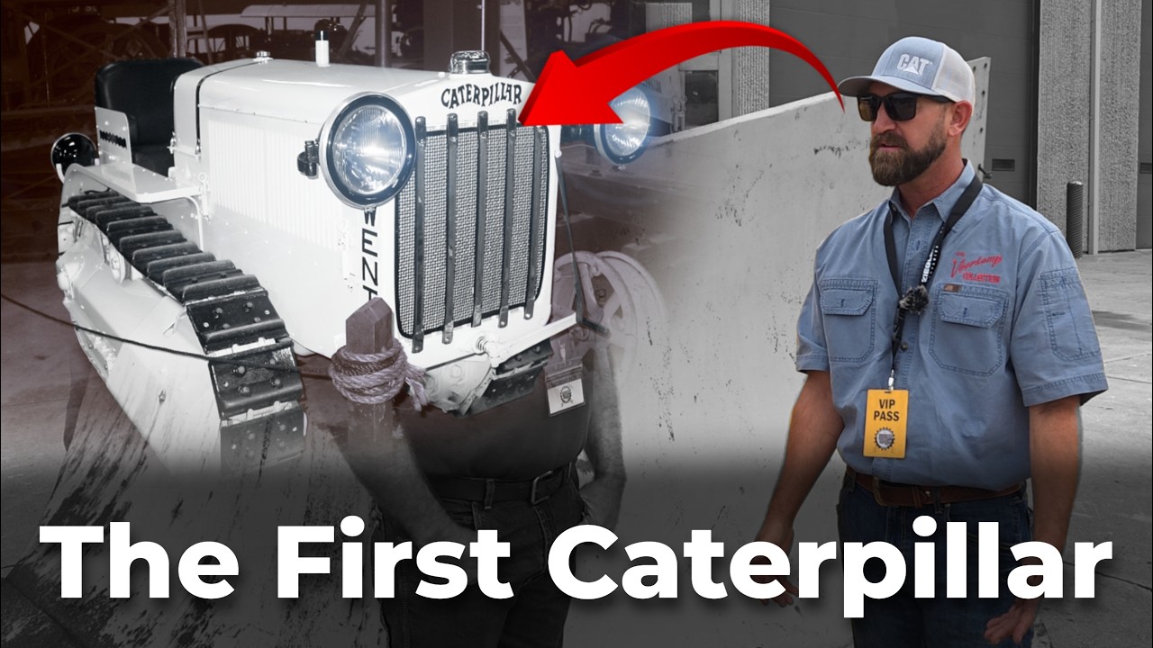 The First EVER Caterpillar Twenty | Veerkamp EXPO Twenty
