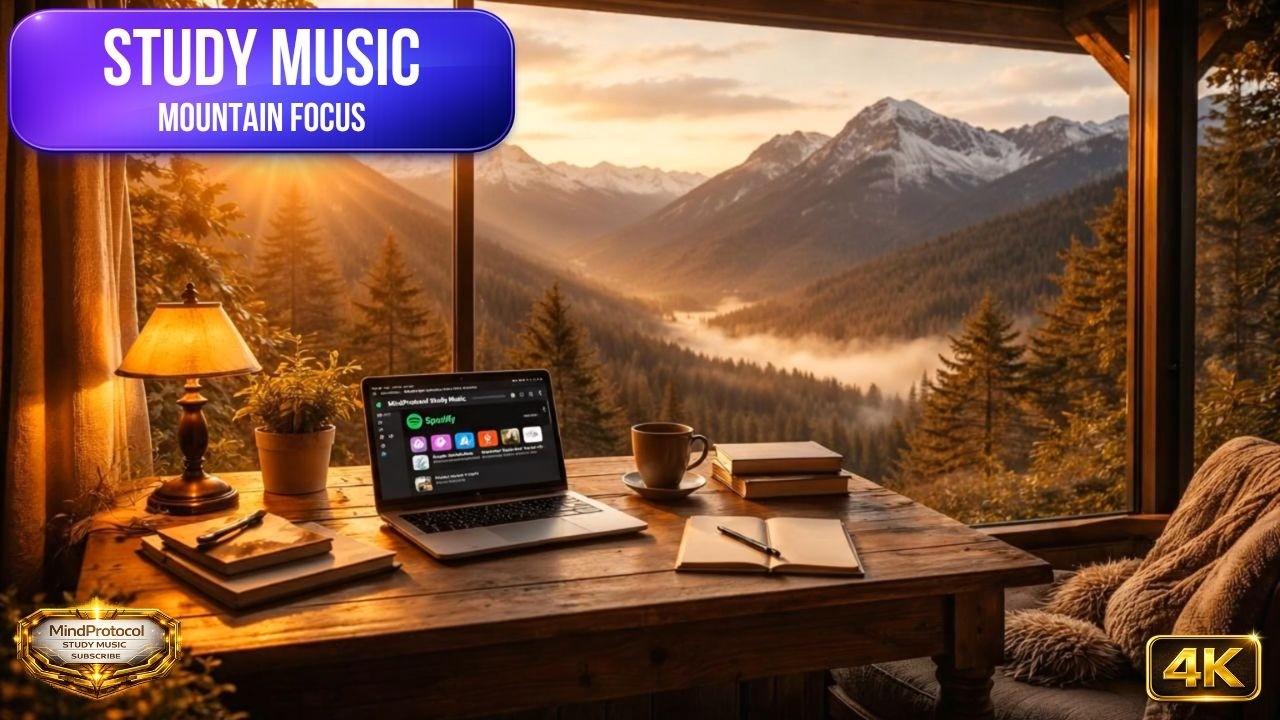 2026 Ultimate Study Music For Focus & Productivity | Mountain Sunrise Focus