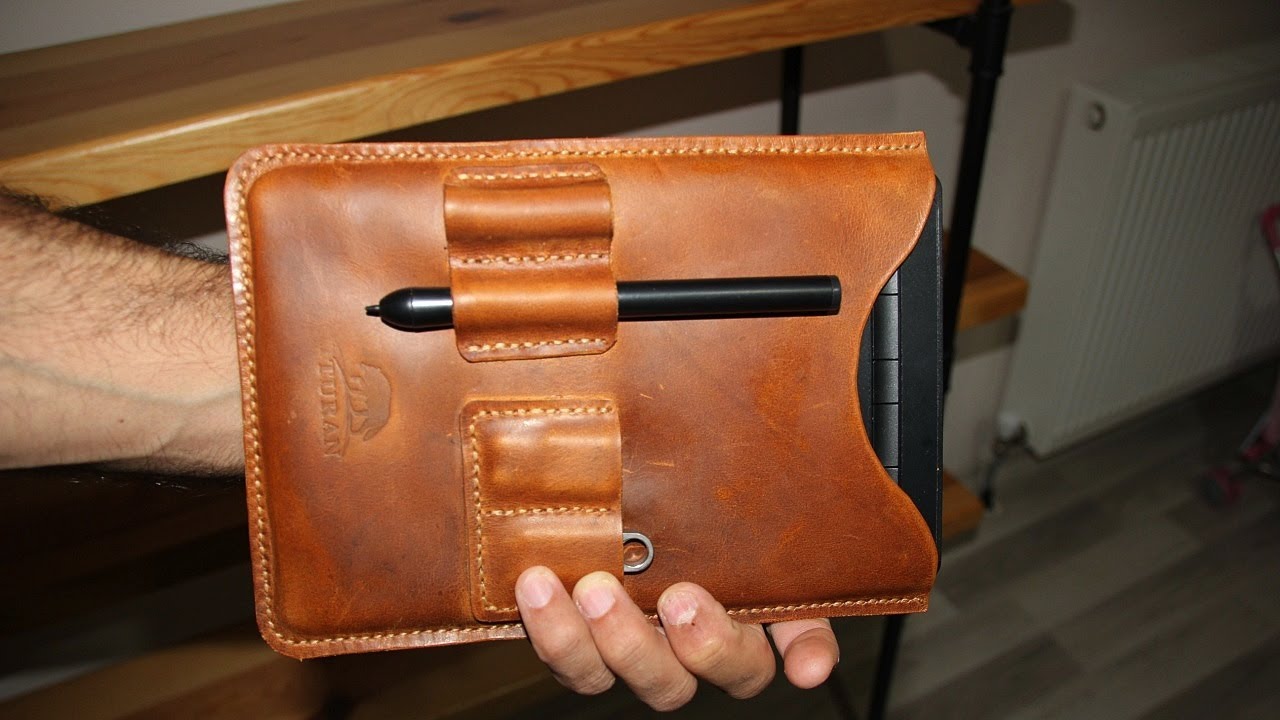 deri tablet kılıfı , making leather tablet case