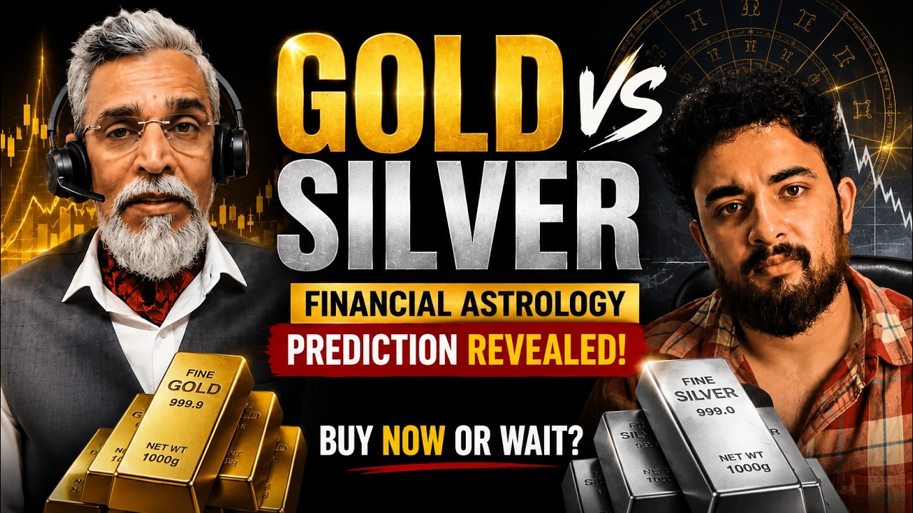Market Prediction on Gold & Silver using Financial Astrology Ft. Prof. Krish | KP Astrology | Astro