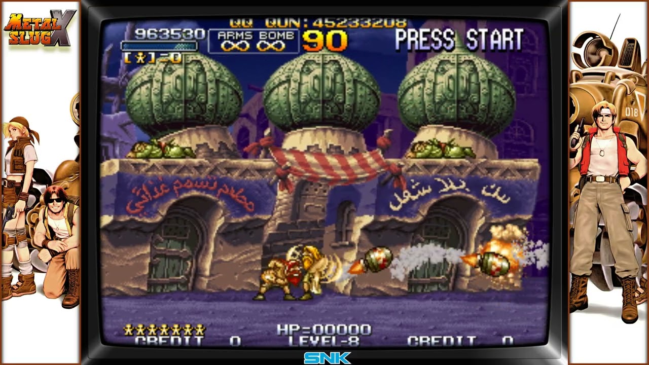 🔥 SOLDIER REBEL + ALLEN O’NEIL DOMINAM TUDO no METAL SLUG X!💣💥GUERRA INSANA! 😱 JOGANDO COM TIO KROKA